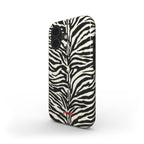Zebra Print Tough Phone Case – Protective Animal Print Case