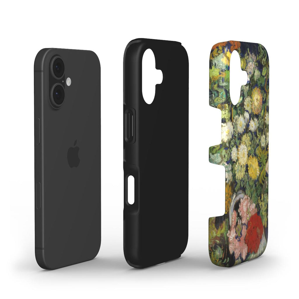 Impressionist flowers | Tough Phone Case
