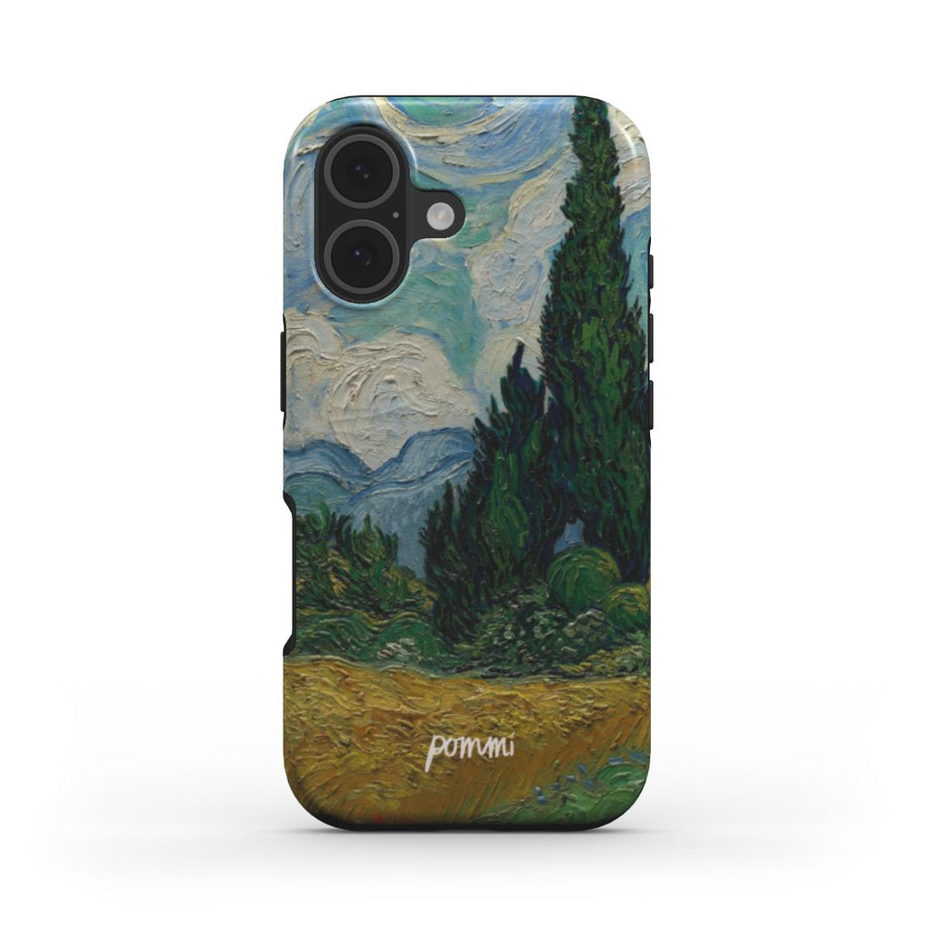 Cypres trees van Gogh