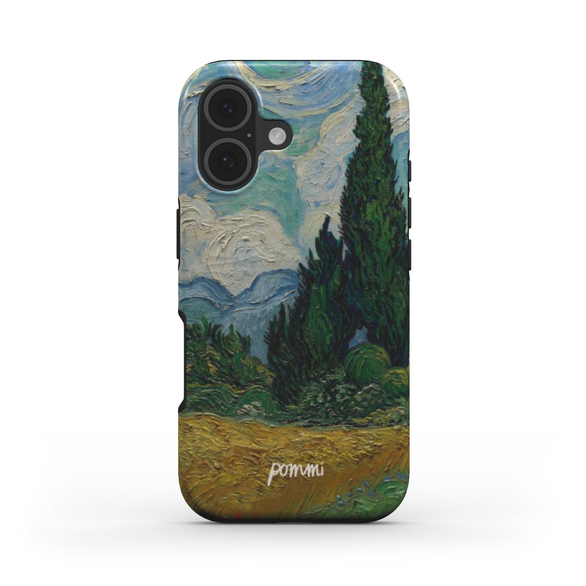 Cypres trees van Gogh