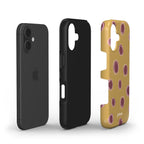 DOTS - POMMI's Designs - fun polka dot pattern phone case for iphone and samsung, tough case