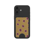 Dots - Magnetic wallet with polka dot pattern handdrawn, for mag case