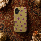 DOTS - POMMI's Designs - fun polka dot pattern phone case for iphone and samsung, tough case
