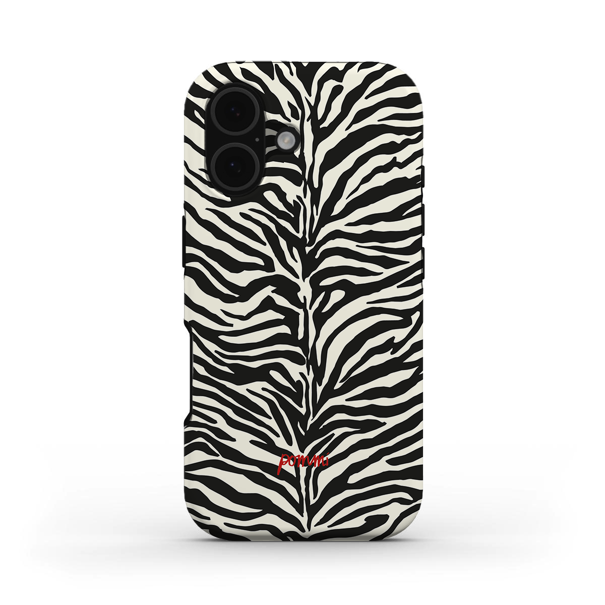 Zebra Print Tough Phone Case – Protective Animal Print Case