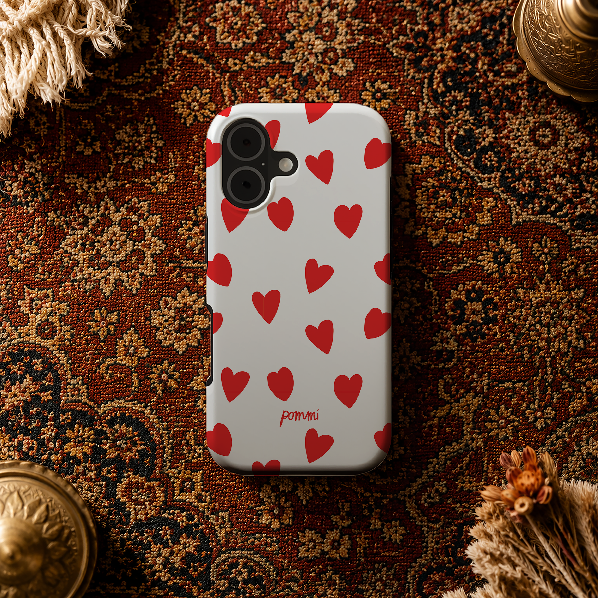 Love ya! Love heart Tough Phone Case