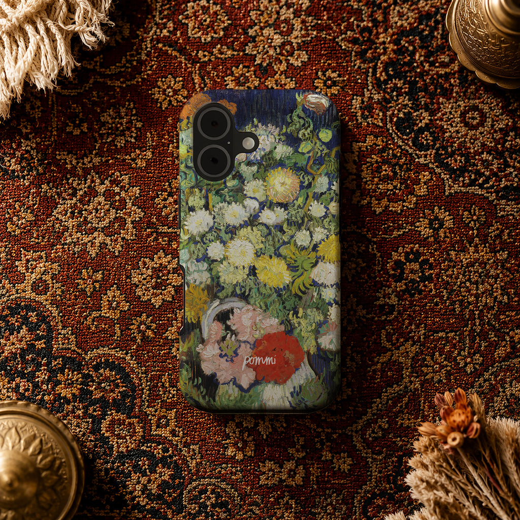 Impressionist flowers | Tough Phone Case